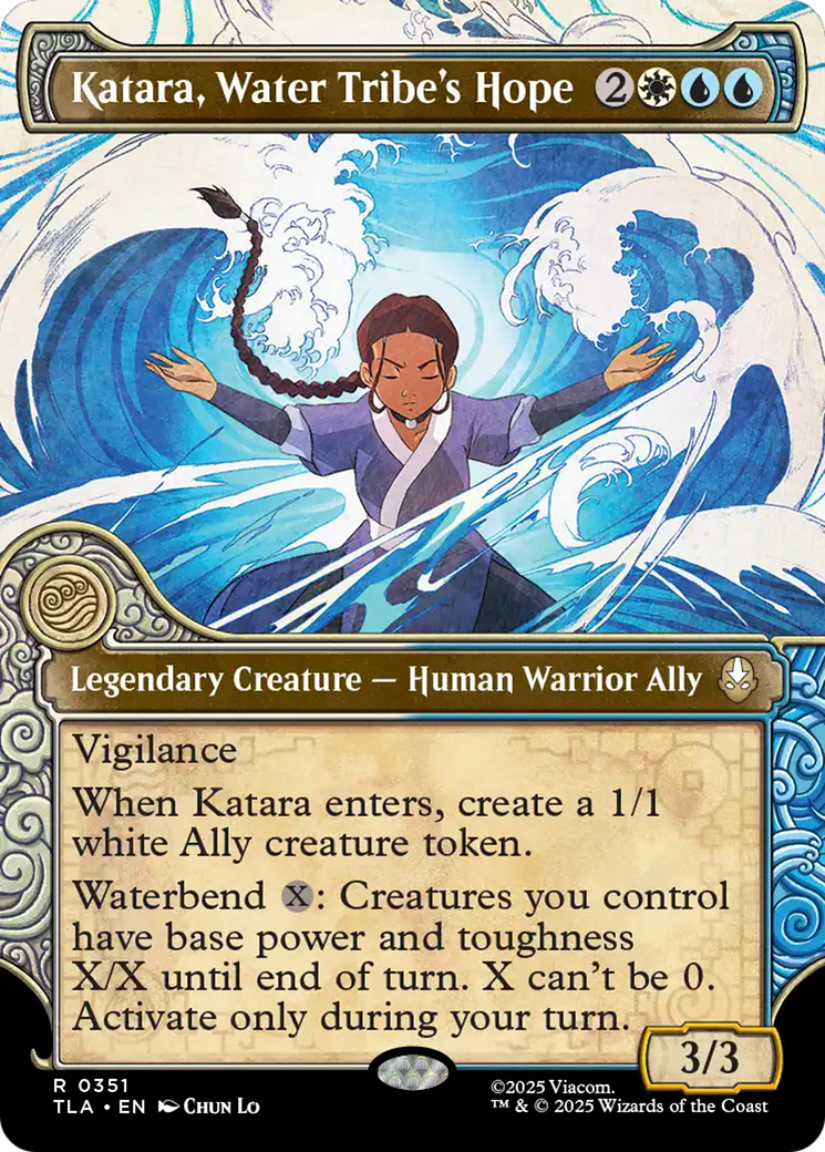 Katara, Water Tribe's Hope (Showcase) [Avatar: The Last Airbender] MTG Single Magic: The Gathering | Red Claw Gaming