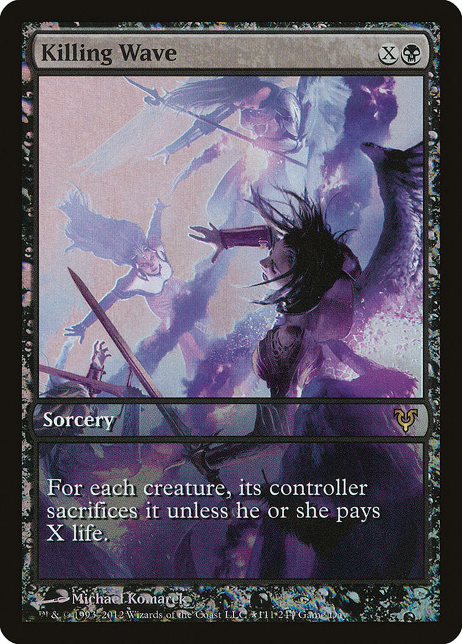 Killing Wave (Game Day) [Avacyn Restored Promos] MTG Single Magic: The Gathering | Red Claw Gaming