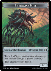 Phyrexian Mite (012) // Phyrexian Beast Double-Sided Token [Phyrexia: All Will Be One Tokens] MTG Single Magic: The Gathering    | Red Claw Gaming