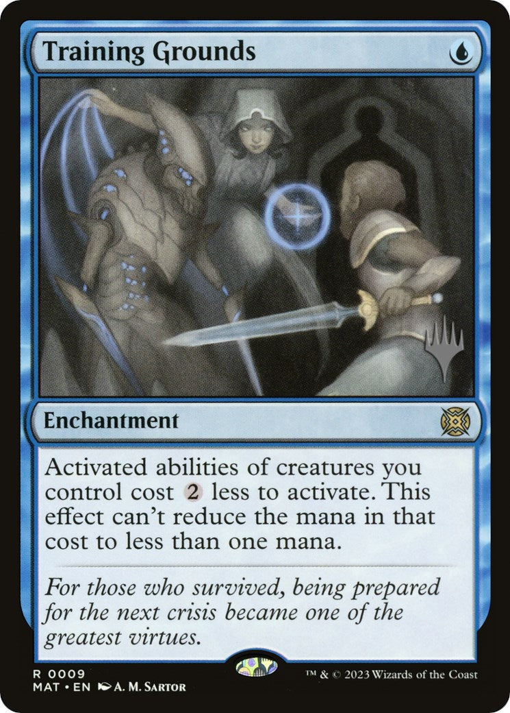 Training Grounds [Murders at Karlov Manor Promos] MTG Single Magic: The Gathering | Red Claw Gaming