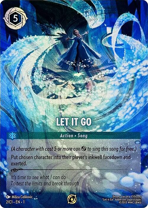 Let It Go (2) [Promo Cards] Lorcana Single Disney | Red Claw Gaming