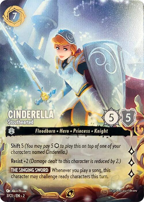 Cinderella - Stouthearted (3) [Promo Cards] Lorcana Single Disney | Red Claw Gaming