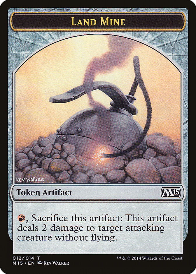 Land Mine Token [Magic 2015 Tokens] MTG Single Magic: The Gathering | Red Claw Gaming