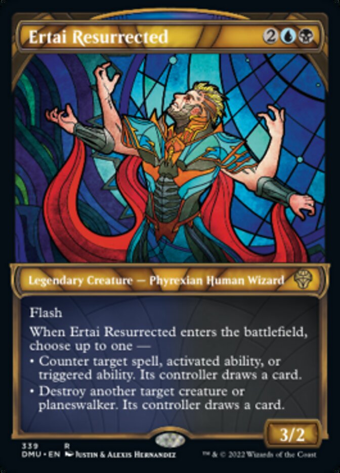 Ertai Resurrected (Showcase Textured) [Dominaria United] MTG Single Magic: The Gathering | Red Claw Gaming