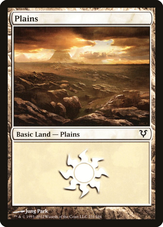Plains (231) [Avacyn Restored] MTG Single Magic: The Gathering | Red Claw Gaming