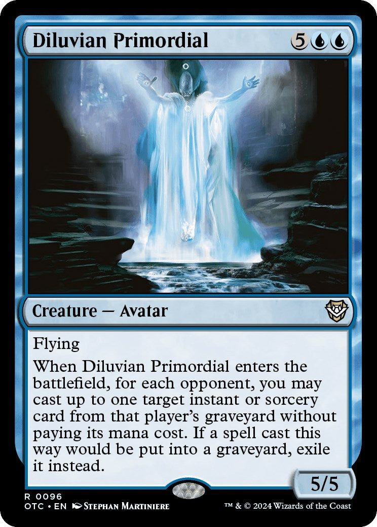 Diluvian Primordial [Outlaws of Thunder Junction Commander] MTG Single Magic: The Gathering | Red Claw Gaming