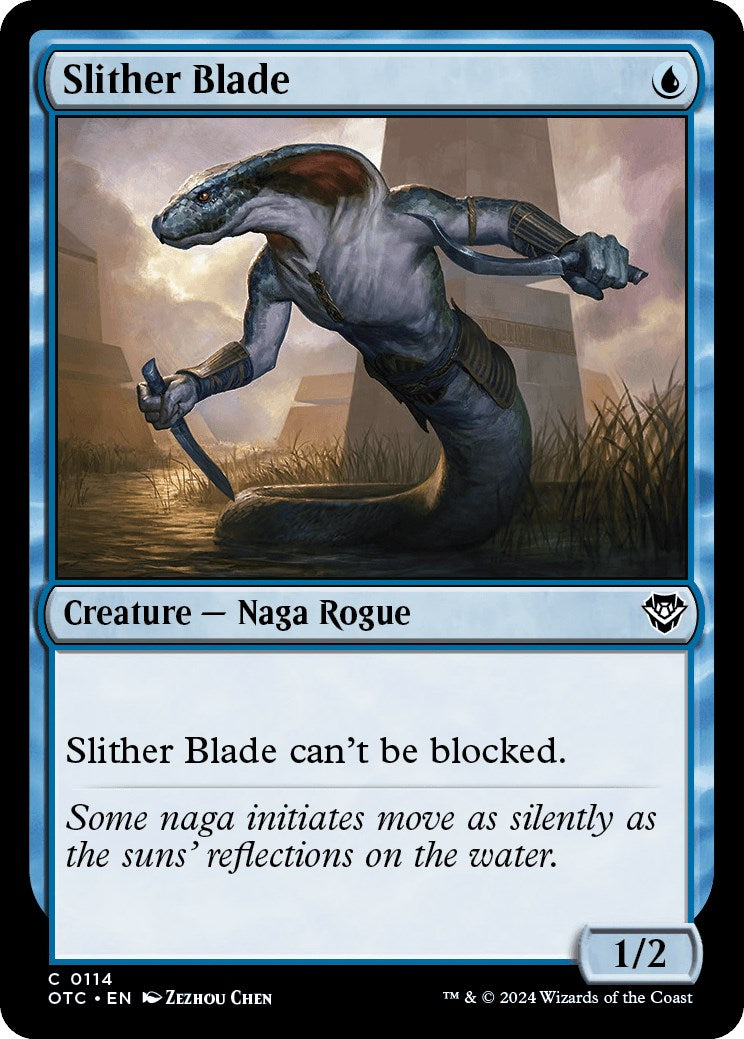 Slither Blade [Outlaws of Thunder Junction Commander] MTG Single Magic: The Gathering | Red Claw Gaming