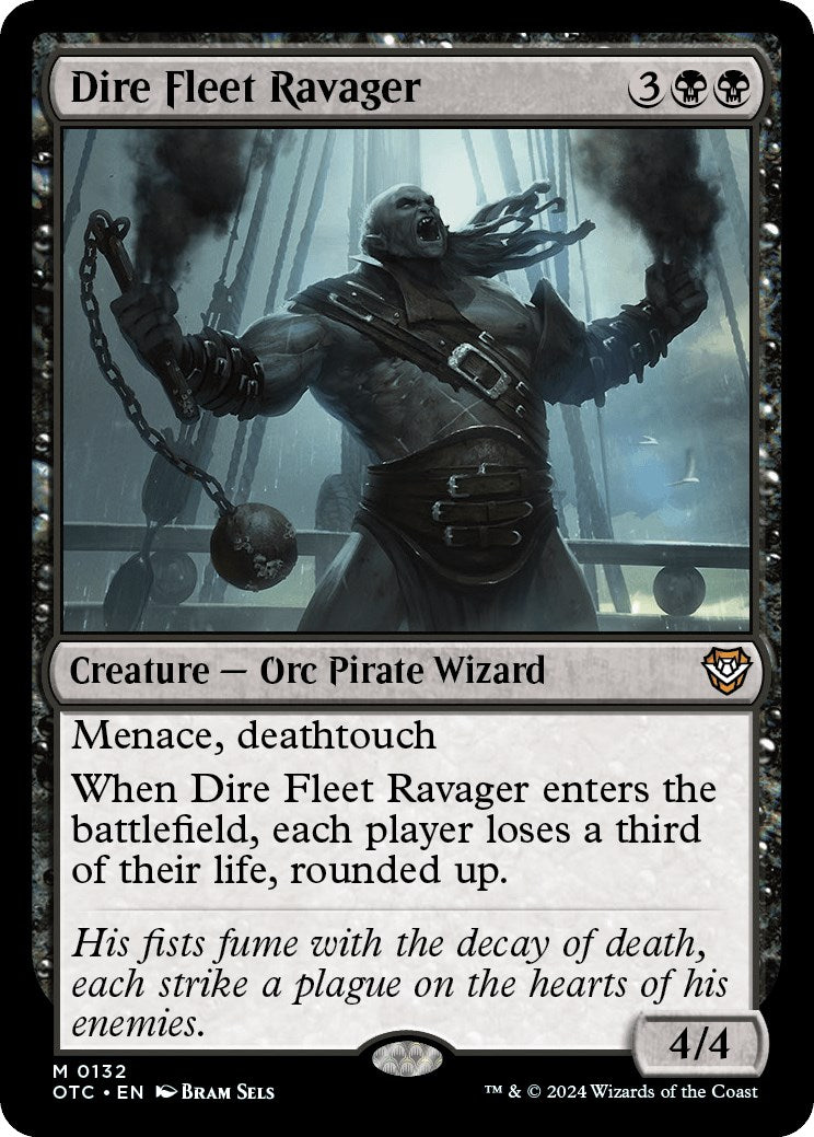 Dire Fleet Ravager [Outlaws of Thunder Junction Commander] MTG Single Magic: The Gathering    | Red Claw Gaming