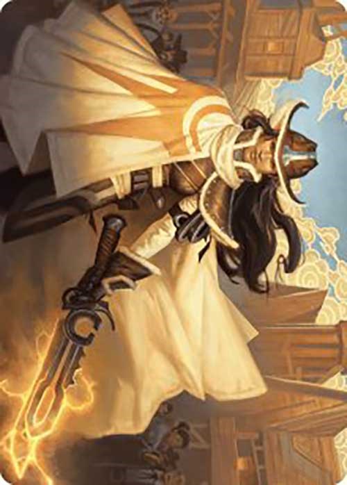 Omenport Vigilante Art Card [Outlaws of Thunder Junction Art Series] MTG Single Magic: The Gathering | Red Claw Gaming