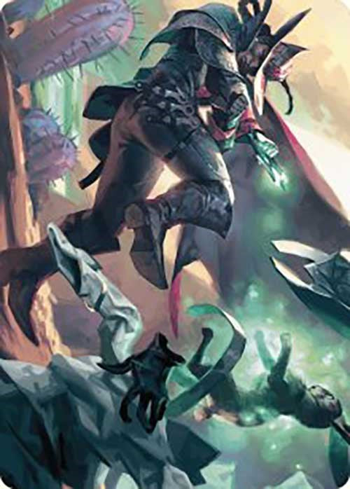 Metamorphic Blast Art Card [Outlaws of Thunder Junction Art Series] MTG Single Magic: The Gathering | Red Claw Gaming