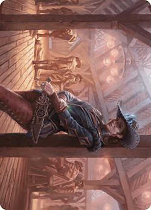 Marchesa, Dealer of Death Art Card [Outlaws of Thunder Junction Art Series] MTG Single Magic: The Gathering | Red Claw Gaming