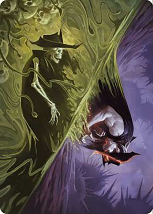 Pillage the Bog Art Card [Outlaws of Thunder Junction Art Series] MTG Single Magic: The Gathering    | Red Claw Gaming