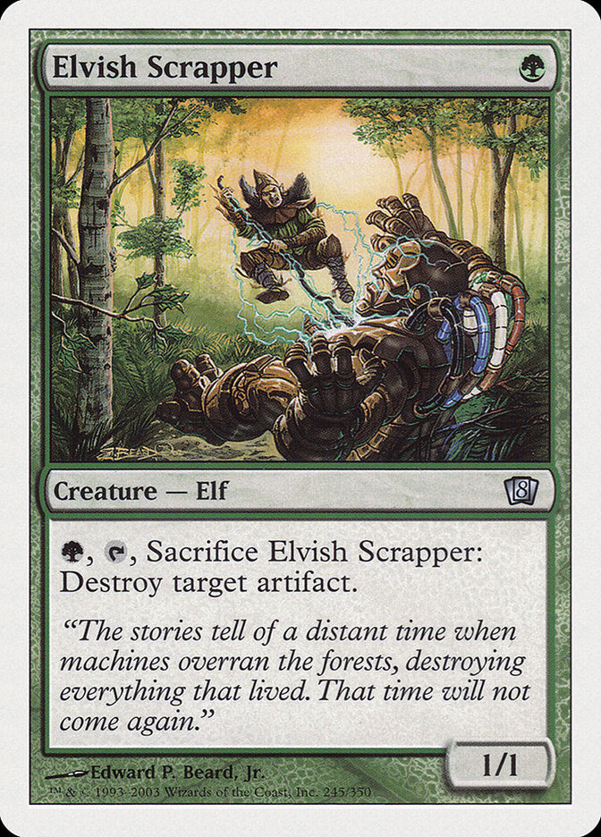 Elvish Scrapper [Eighth Edition] MTG Single Magic: The Gathering | Red Claw Gaming