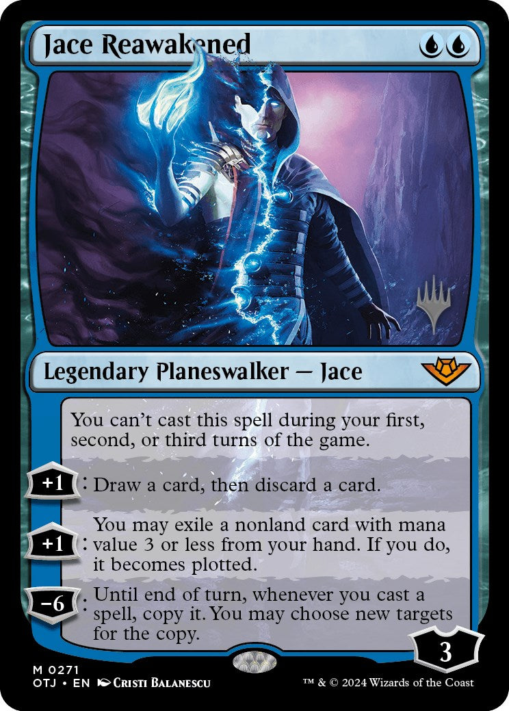 Jace Reawakened (Promo Pack) [Outlaws of Thunder Junction Promos] MTG Single Magic: The Gathering | Red Claw Gaming