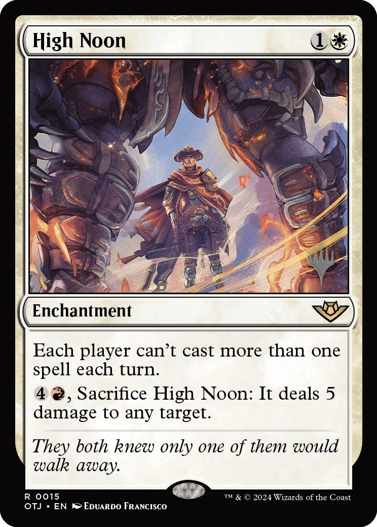 High Noon (Promo Pack) [Outlaws of Thunder Junction Promos] MTG Single Magic: The Gathering | Red Claw Gaming