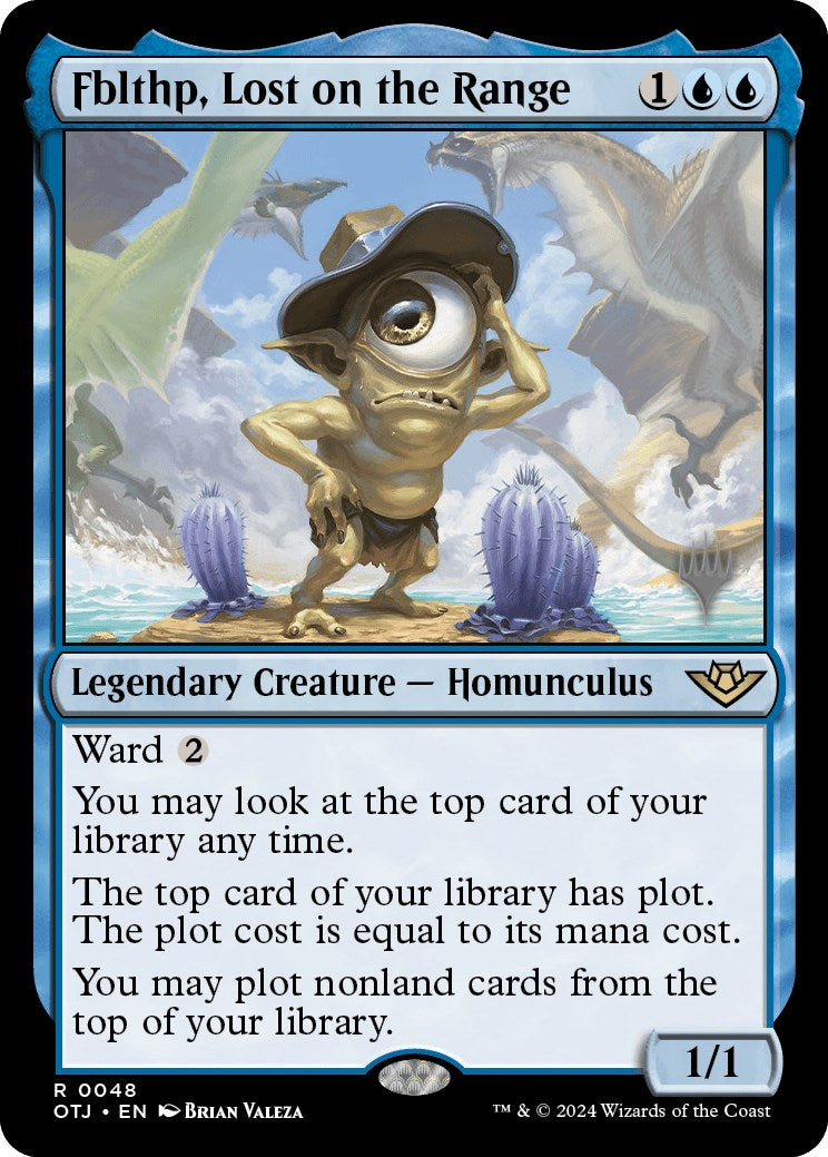 Fblthp, Lost on the Range (Promo Pack) [Outlaws of Thunder Junction Promos] MTG Single Magic: The Gathering | Red Claw Gaming
