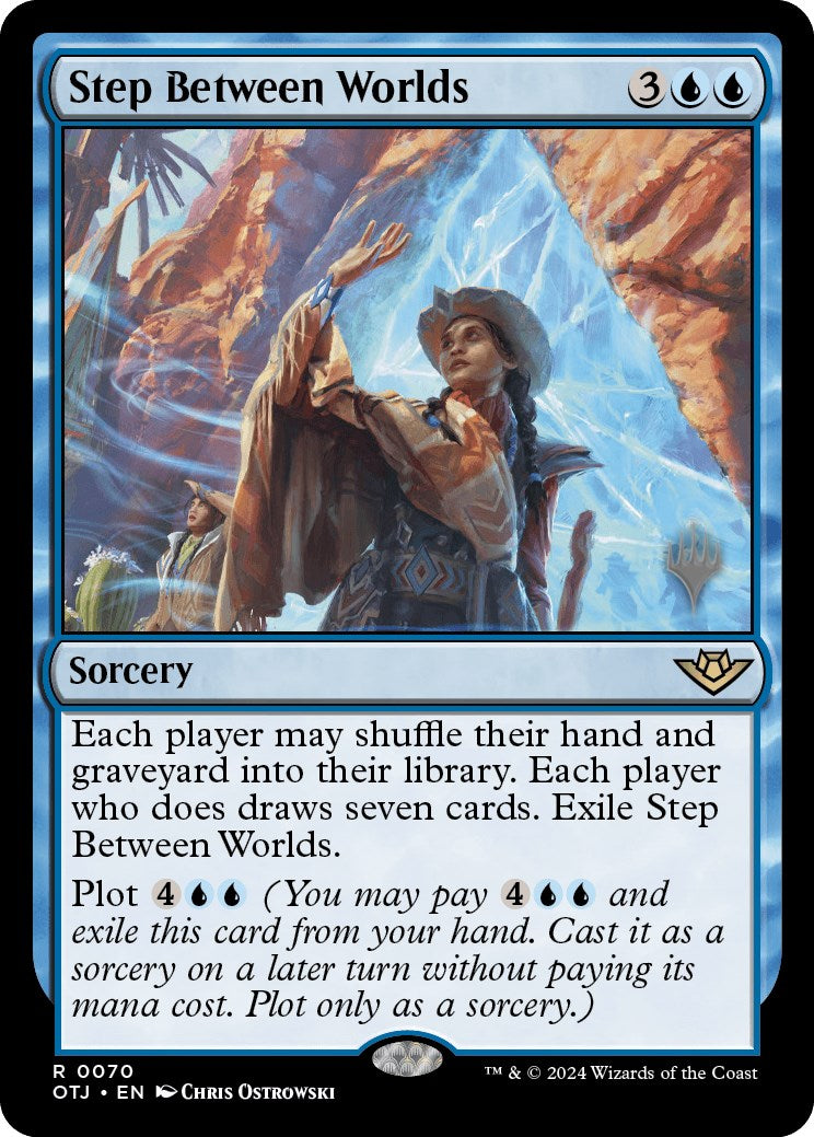 Step Between Worlds (Promo Pack) [Outlaws of Thunder Junction Promos] MTG Single Magic: The Gathering | Red Claw Gaming