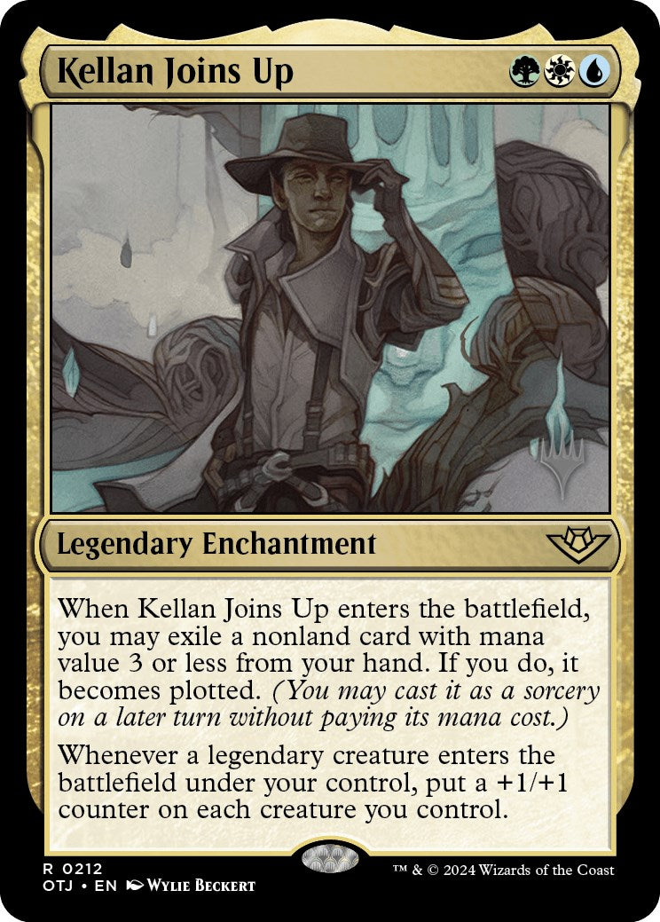Kellan Joins Up (Promo Pack) [Outlaws of Thunder Junction Promos] MTG Single Magic: The Gathering | Red Claw Gaming