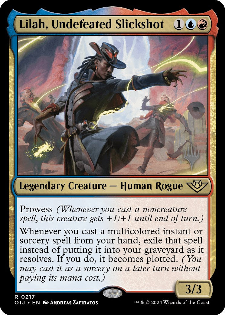 Lilah, Undefeated Slickshot (Promo Pack) [Outlaws of Thunder Junction Promos] MTG Single Magic: The Gathering | Red Claw Gaming