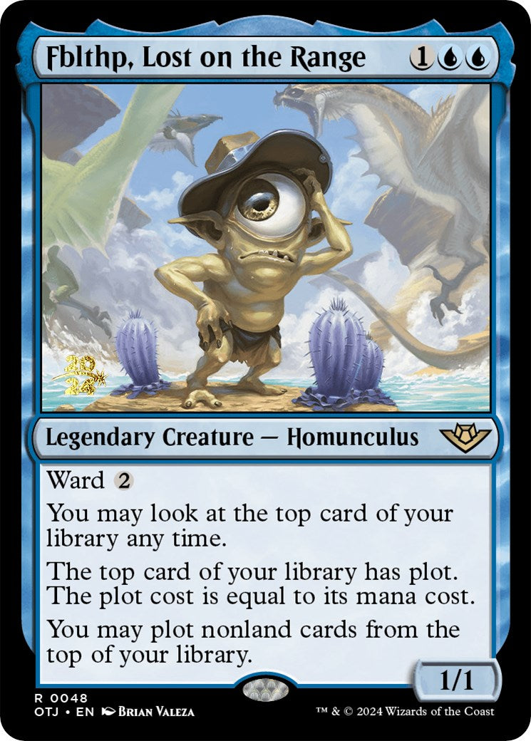 Fblthp, Lost on the Range [Outlaws of Thunder Junction Prerelease Promos] MTG Single Magic: The Gathering    | Red Claw Gaming