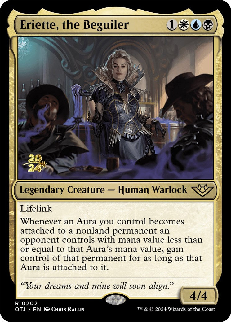 Eriette, the Beguiler [Outlaws of Thunder Junction Prerelease Promos] MTG Single Magic: The Gathering    | Red Claw Gaming