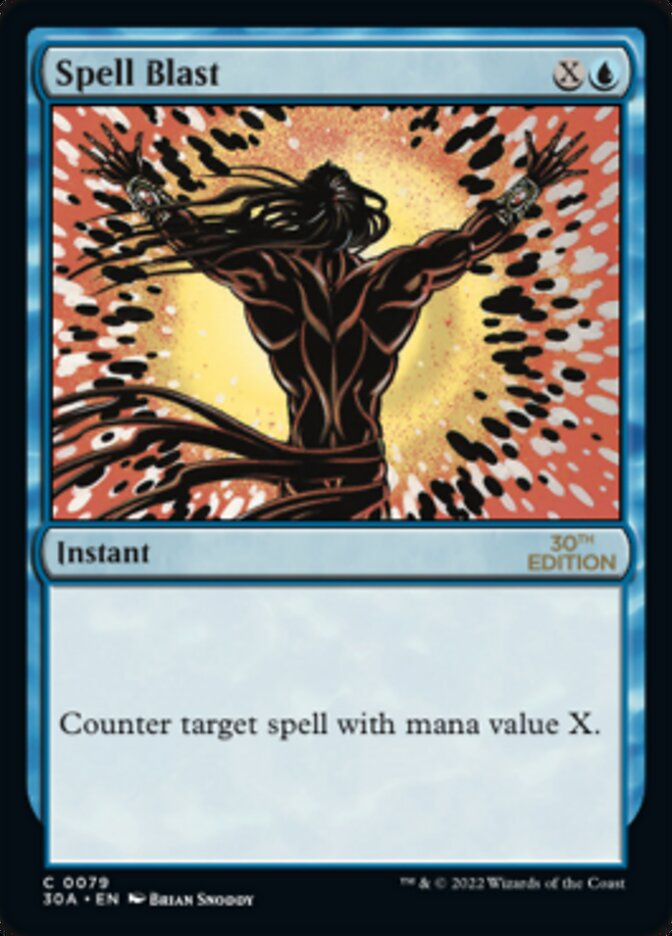 Spell Blast [30th Anniversary Edition] MTG Single Magic: The Gathering | Red Claw Gaming
