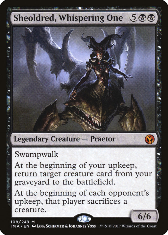 Sheoldred, Whispering One [Iconic Masters] MTG Single Magic: The Gathering | Red Claw Gaming
