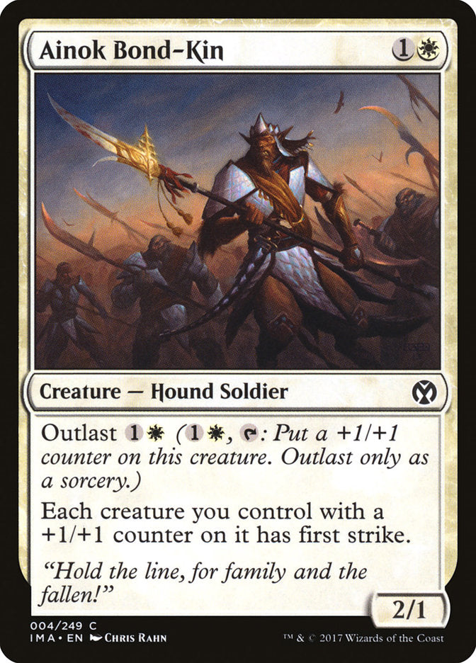 Ainok Bond-Kin [Iconic Masters] MTG Single Magic: The Gathering | Red Claw Gaming