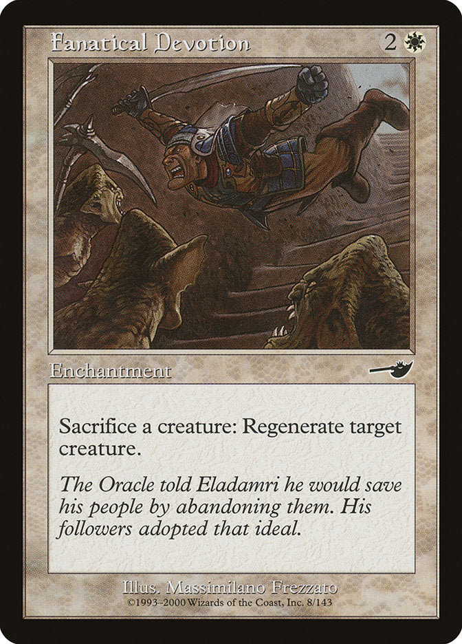 Fanatical Devotion [Nemesis] MTG Single Magic: The Gathering | Red Claw Gaming
