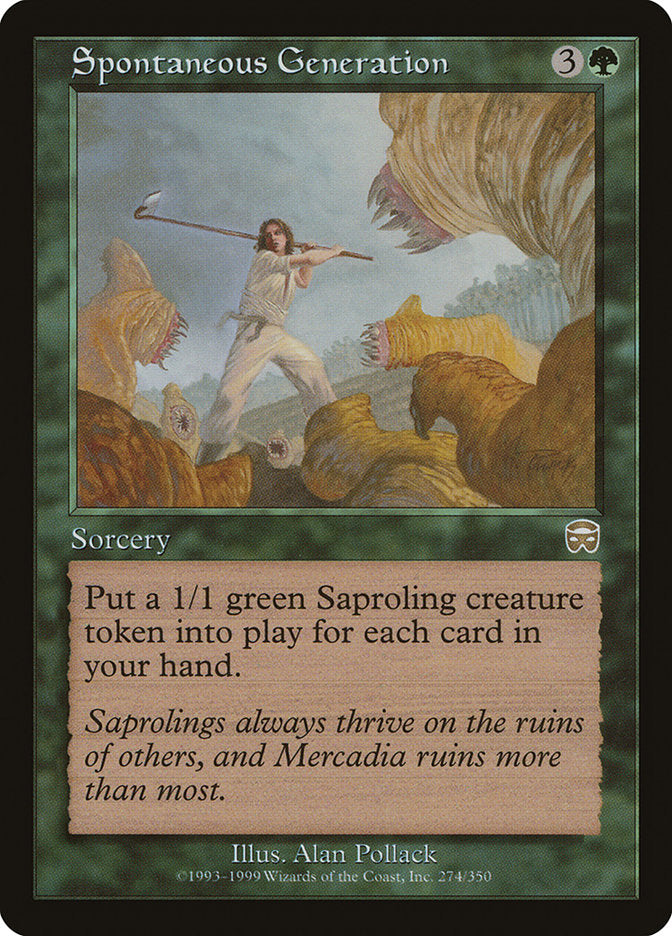Spontaneous Generation [Mercadian Masques] MTG Single Magic: The Gathering | Red Claw Gaming