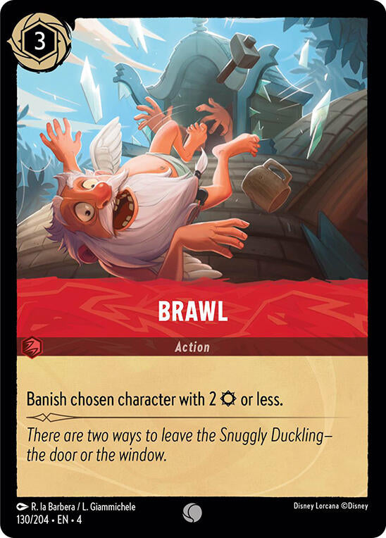 Brawl (130/204) [Ursula's Return] Lorcana Single Disney | Red Claw Gaming