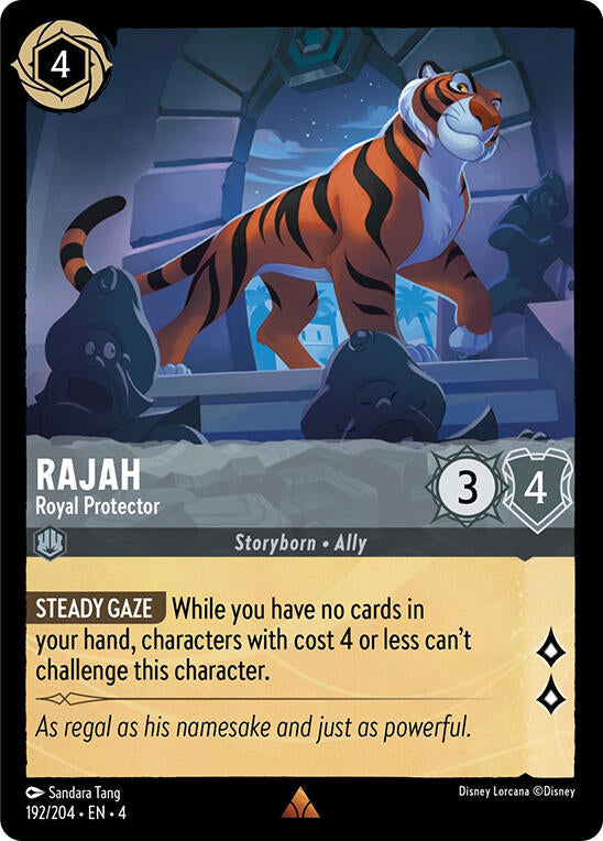 Rajah - Royal Protector (192/204) [Ursula's Return] Lorcana Single Disney | Red Claw Gaming