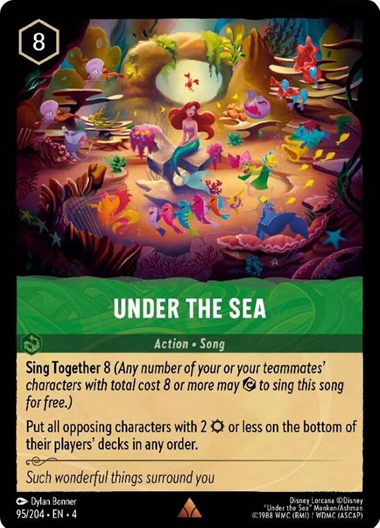 Under the Sea (95/204) [Ursula's Return] Lorcana Single Disney | Red Claw Gaming