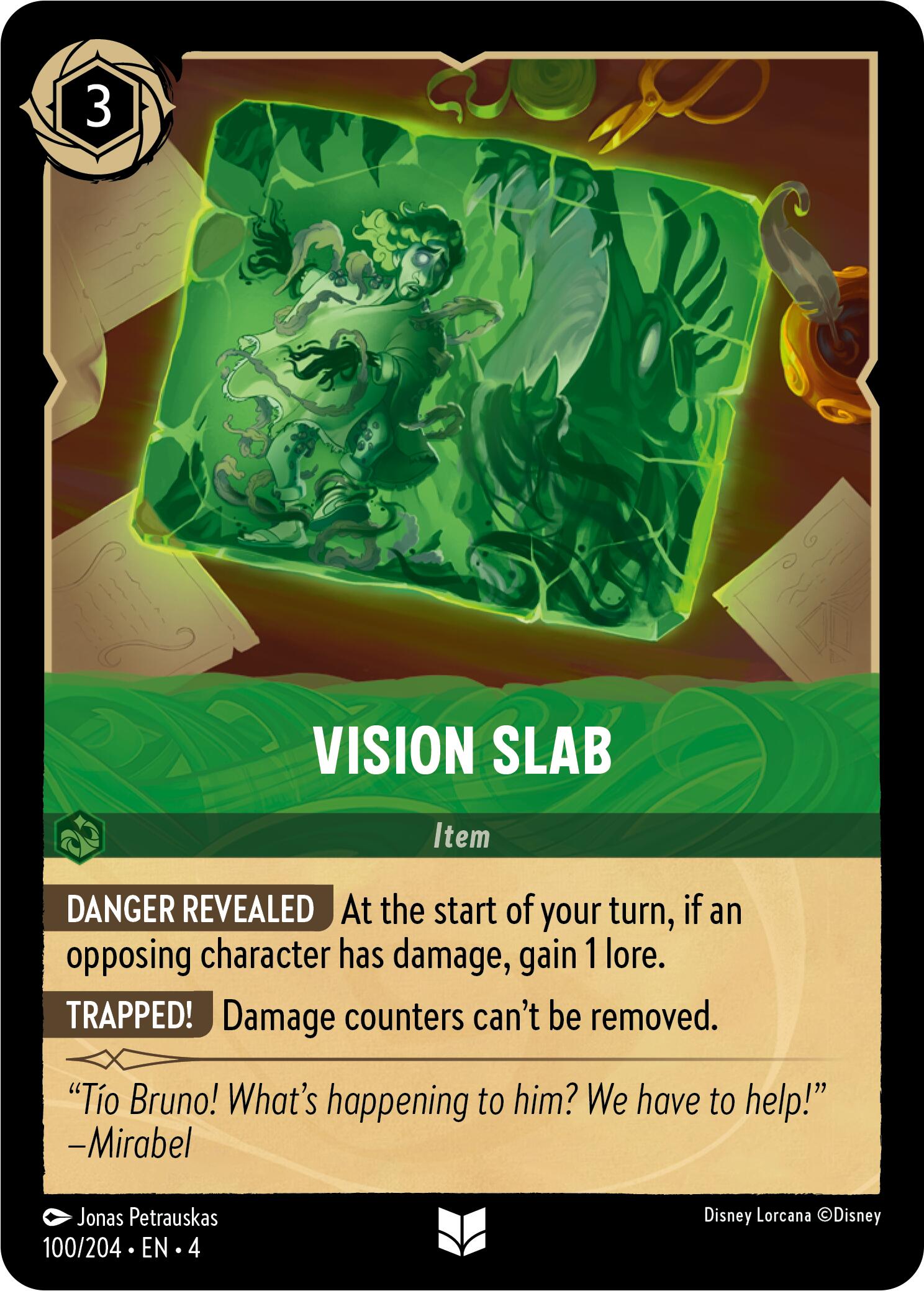 Vision Slab (100/204) [Ursula's Return] | Red Claw Gaming
