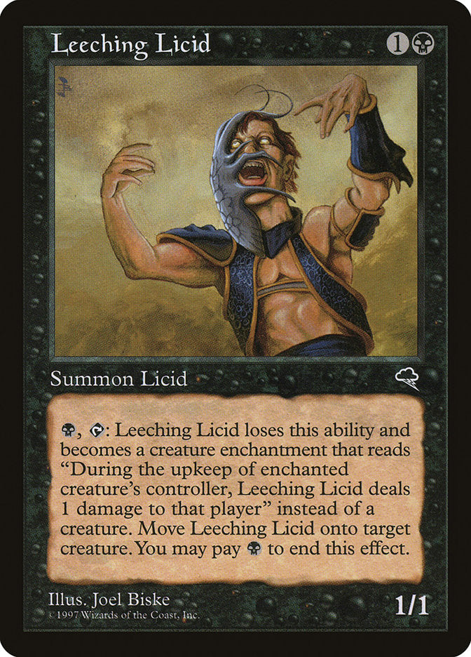Leeching Licid [Tempest] MTG Single Magic: The Gathering | Red Claw Gaming