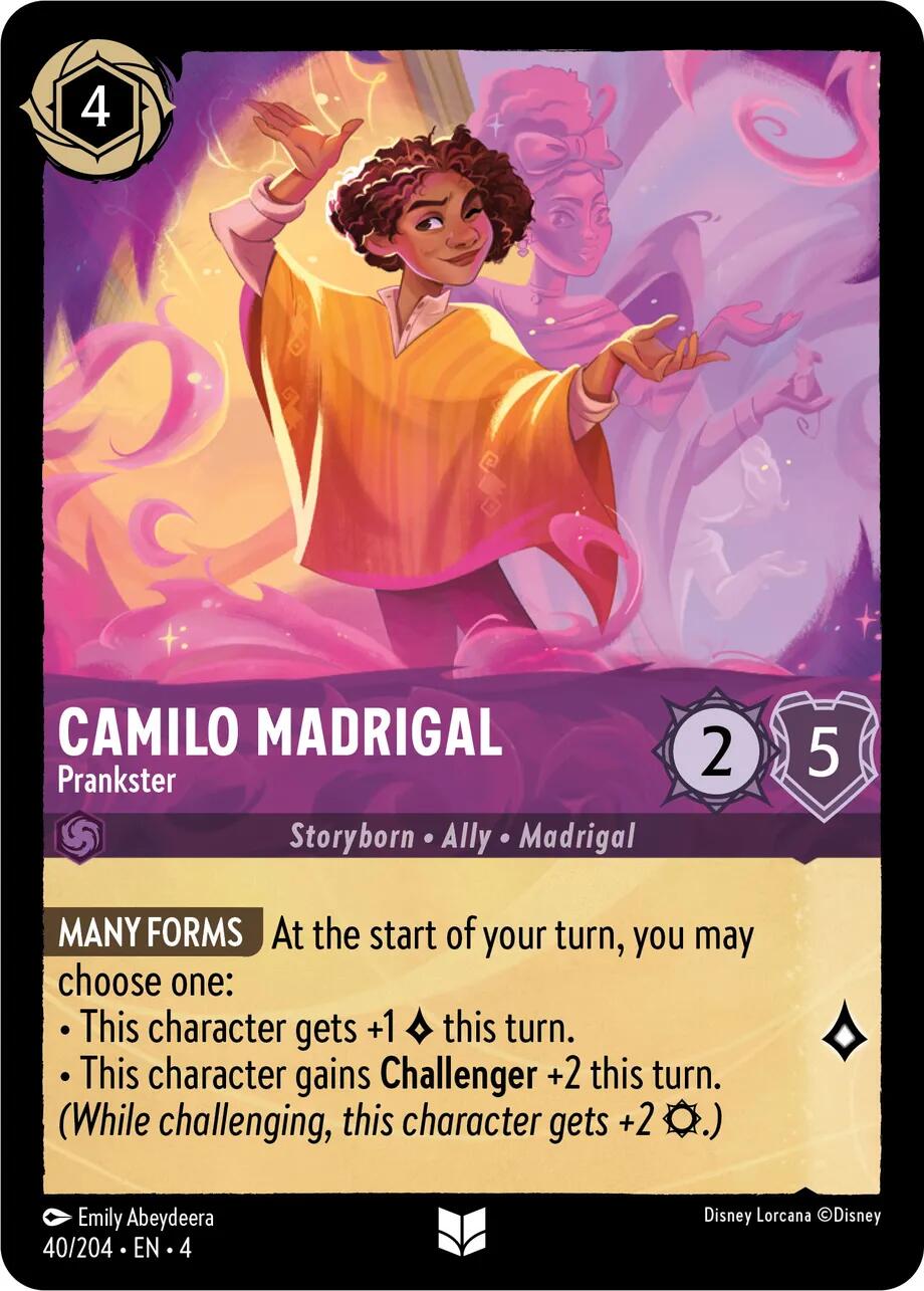 Camilo Madrigal - Prankster (40/204) [Ursula's Return] | Red Claw Gaming