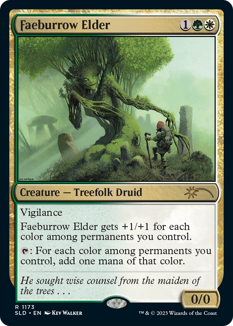 Faeburrow Elder [Secret Lair Drop Series] MTG Single Magic: The Gathering | Red Claw Gaming