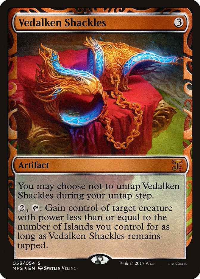 Vedalken Shackles [Kaladesh Inventions] MTG Single Magic: The Gathering | Red Claw Gaming