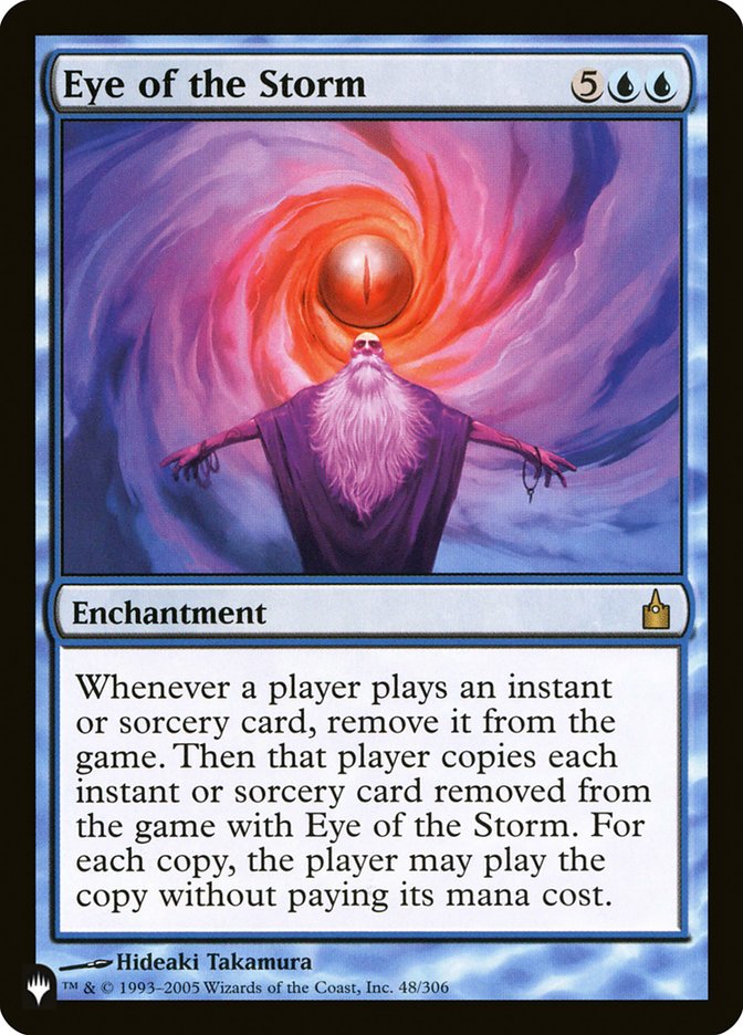 Eye of the Storm [The List] MTG Single Magic: The Gathering | Red Claw Gaming