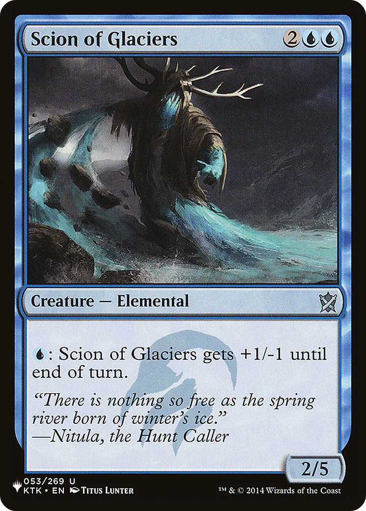 Scion of Glaciers [The List] MTG Single Magic: The Gathering | Red Claw Gaming