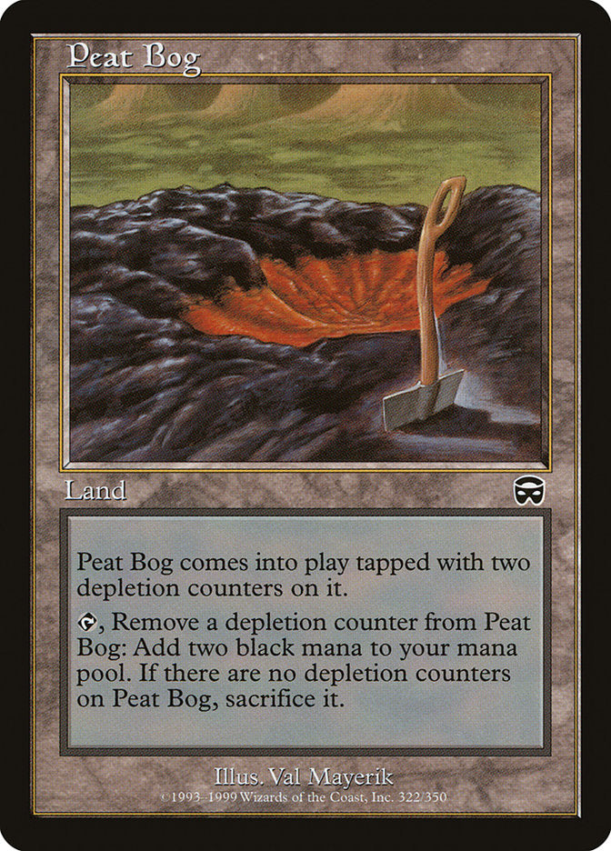 Peat Bog [Mercadian Masques] MTG Single Magic: The Gathering | Red Claw Gaming