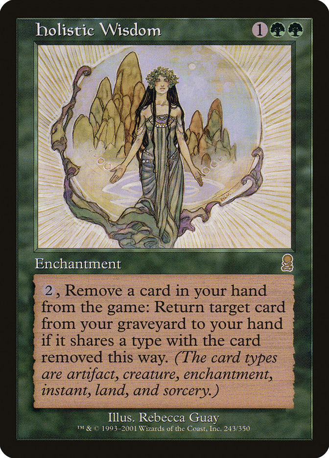 Holistic Wisdom [Odyssey] MTG Single Magic: The Gathering | Red Claw Gaming