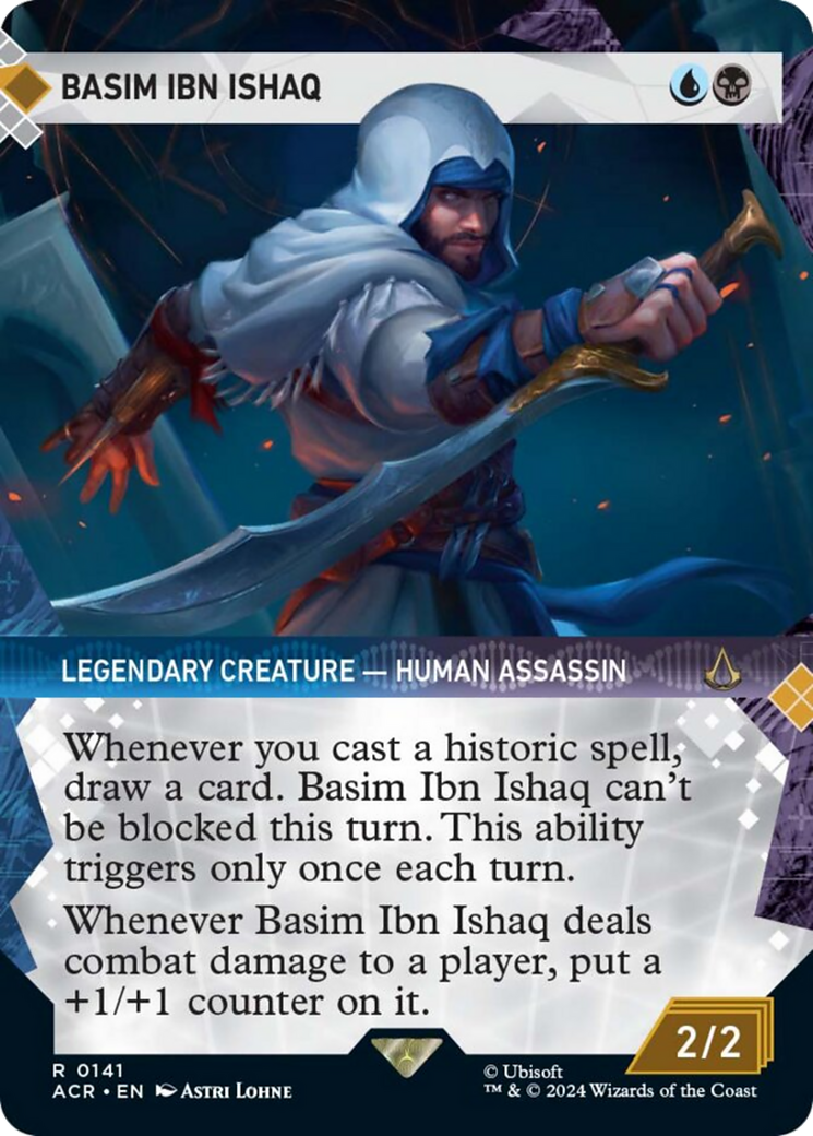 Basim Ibn Ishaq (Showcase) [Assassin's Creed] MTG Single Magic: The Gathering | Red Claw Gaming