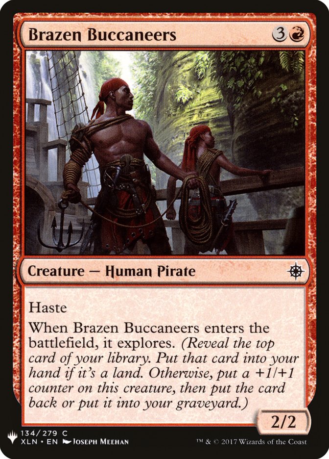Brazen Buccaneers [Mystery Booster] MTG Single Magic: The Gathering | Red Claw Gaming