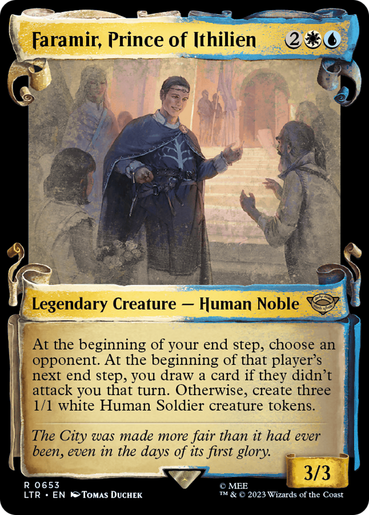 Faramir, Prince of Ithilien [The Lord of the Rings: Tales of Middle-Earth Showcase Scrolls] MTG Single Magic: The Gathering | Red Claw Gaming