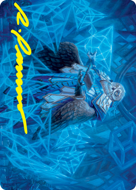 Imbraham, Dean of Theory Art Card (Gold-Stamped Signature) [Strixhaven: School of Mages Art Series] MTG Single Magic: The Gathering | Red Claw Gaming