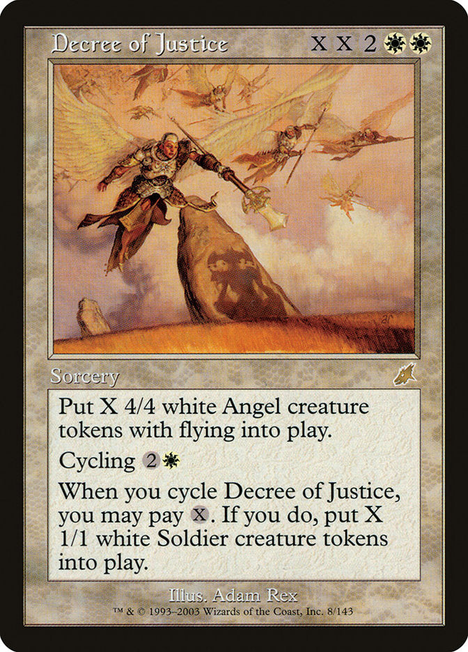 Decree of Justice [Scourge] MTG Single Magic: The Gathering | Red Claw Gaming