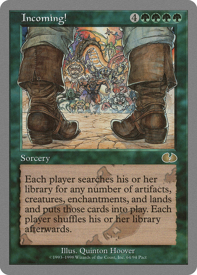 Incoming! [Unglued] MTG Single Magic: The Gathering | Red Claw Gaming