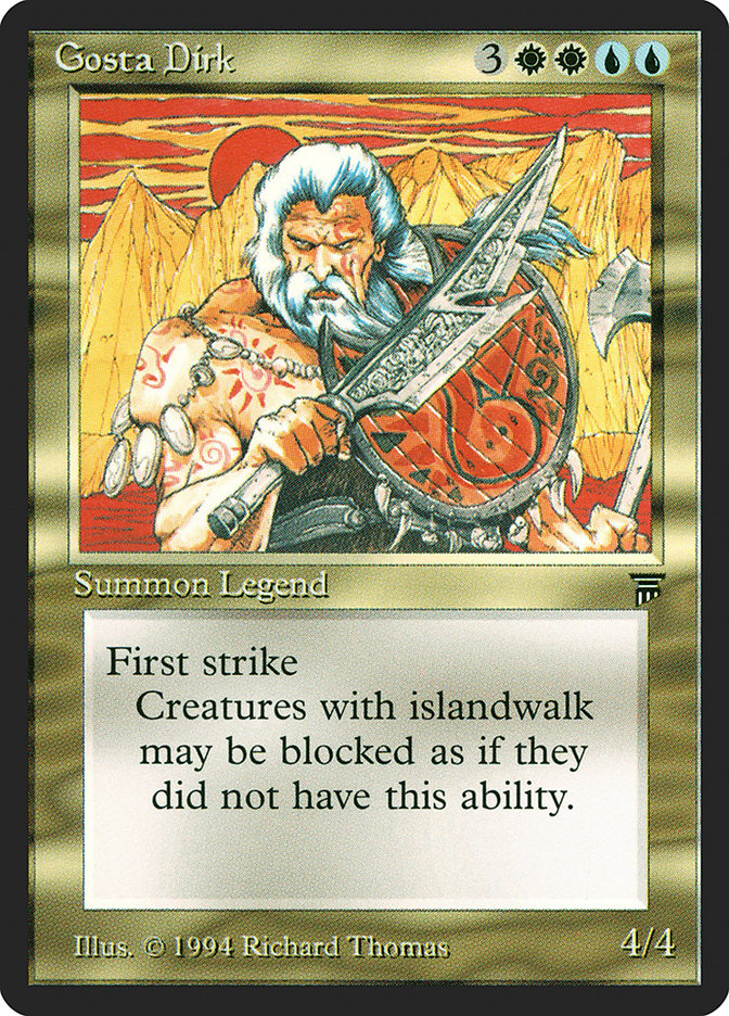 Gosta Dirk [Legends] MTG Single Magic: The Gathering | Red Claw Gaming
