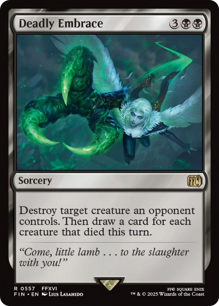 Deadly Embrace [FINAL FANTASY] MTG Single Magic: The Gathering | Red Claw Gaming